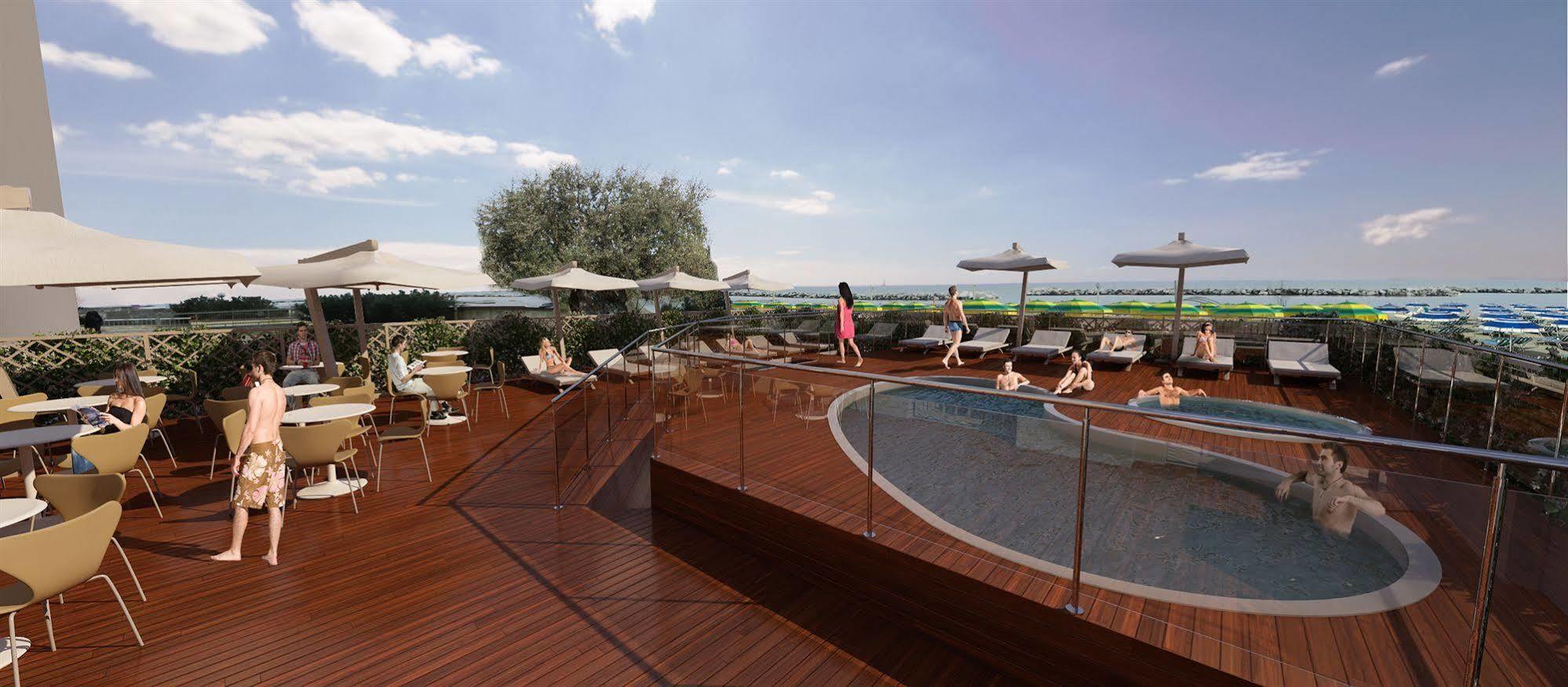 רימיני Hotel Baia מראה חיצוני תמונה
